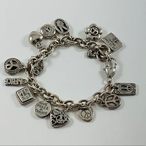 Brighton 2009 Dream Peace Charm Bracelet